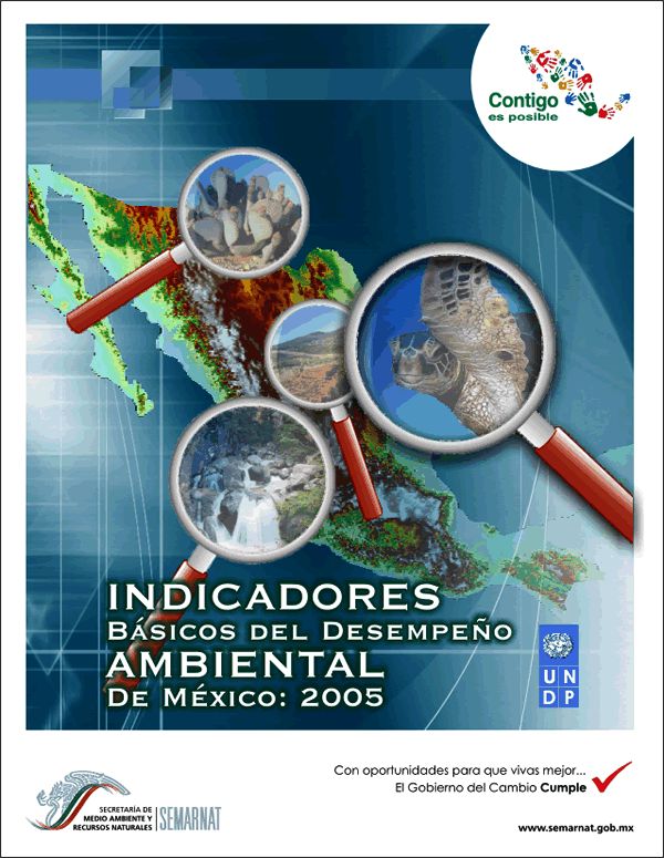 Portada de Indicadores básicos del desempeño ambiental de México 2005